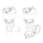 ITER Type 5 - UHV All-Metal Angle Valve