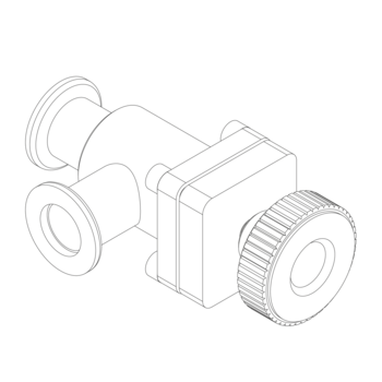 ITER Type 25 - UHV Angle Valve