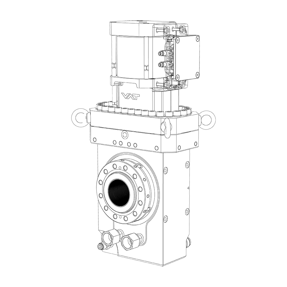 ITER Type 3 マイクロ波伝送線路用 UHV オールメタルゲートバルブ（コルゲート）