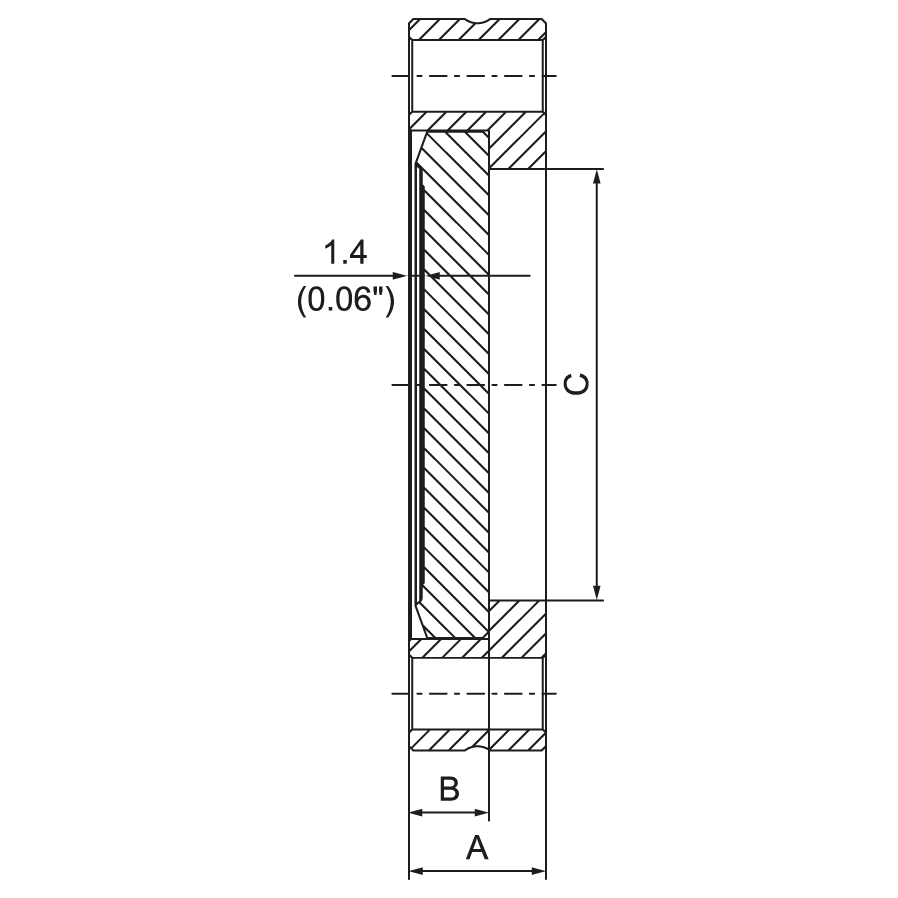 54.1 超高真空/极高真空全金属角阀-易闭式- VAT Group - 54132-GE02 - VAT Group